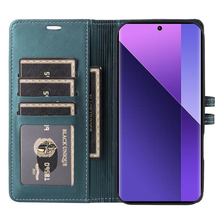 For Redmi Note 13 Pro+ Stitched Magnetic Buckle Leather Phone Case