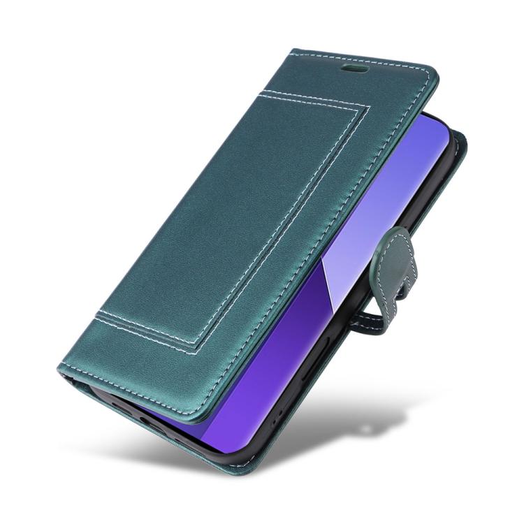 For Redmi Note 13 Pro+ Stitched Magnetic Buckle Leather Phone Case