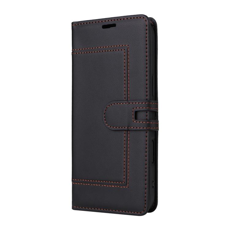 For Redmi Note 13 Pro+ Stitched Magnetic Buckle Leather Phone Case