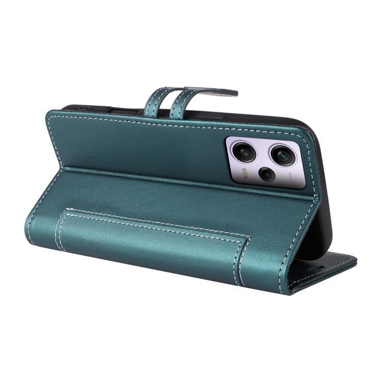 For Redmi Note 12 Pro+ Global / Note 12 Explorer Stitched Magnetic Buckle Leather Phone Case