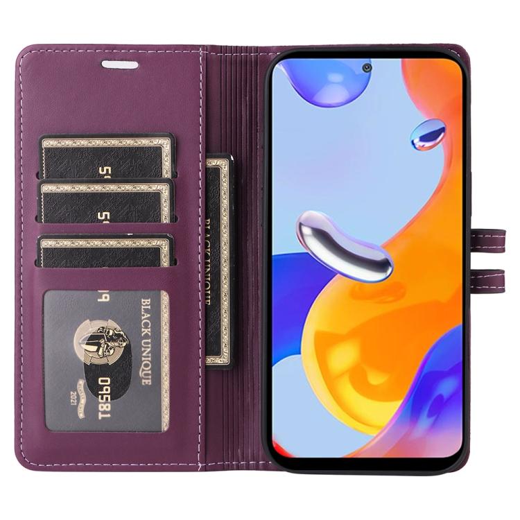 For Redmi Note 11 Pro Global / Note 11E Pro Stitched Magnetic Buckle Leather Phone Case