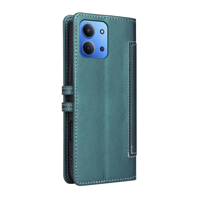 For Redmi 15C 5G / 4G Global 171mm / Poco C85 4G Stitched Magnetic Buckle Leather Phone Case