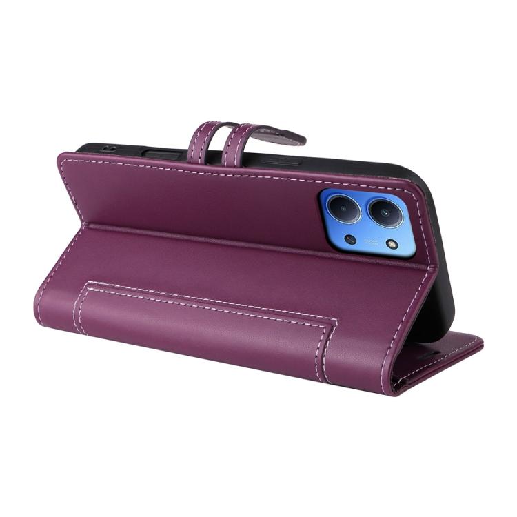 For Redmi 15C 5G / 4G EU 173mm / Poco C85 5G Stitched Magnetic Buckle Leather Phone Case