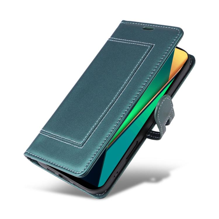 For Redmi 14C / Redmi A3 Pro / Xiaomi Poco C75 Stitched Magnetic Buckle Leather Phone Case