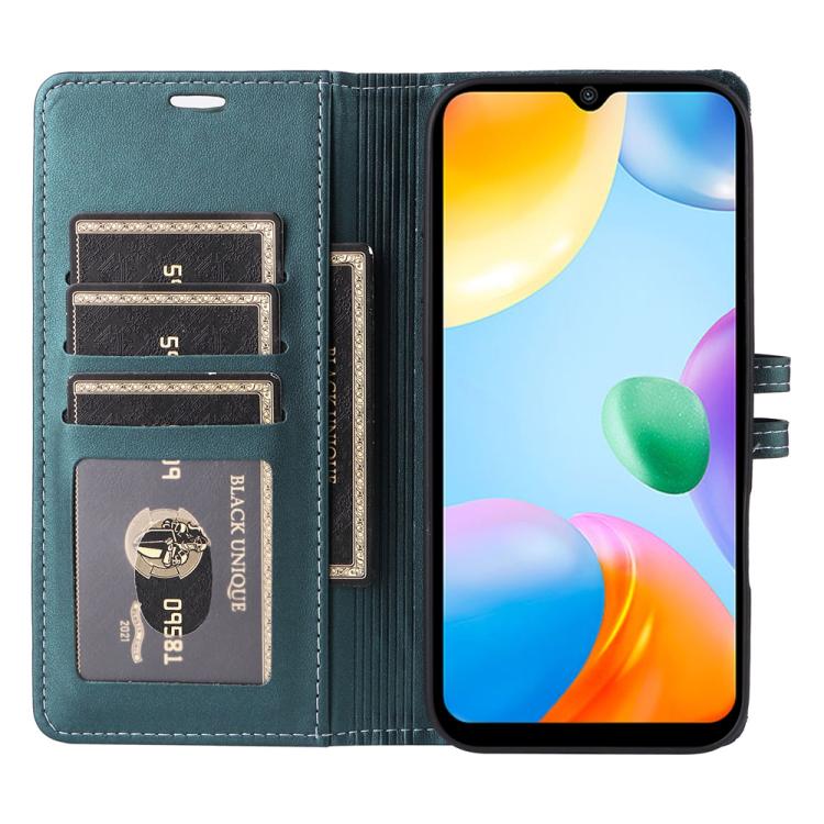 For Redmi 10C Stitched Magnetic Buckle Leather Phone Case