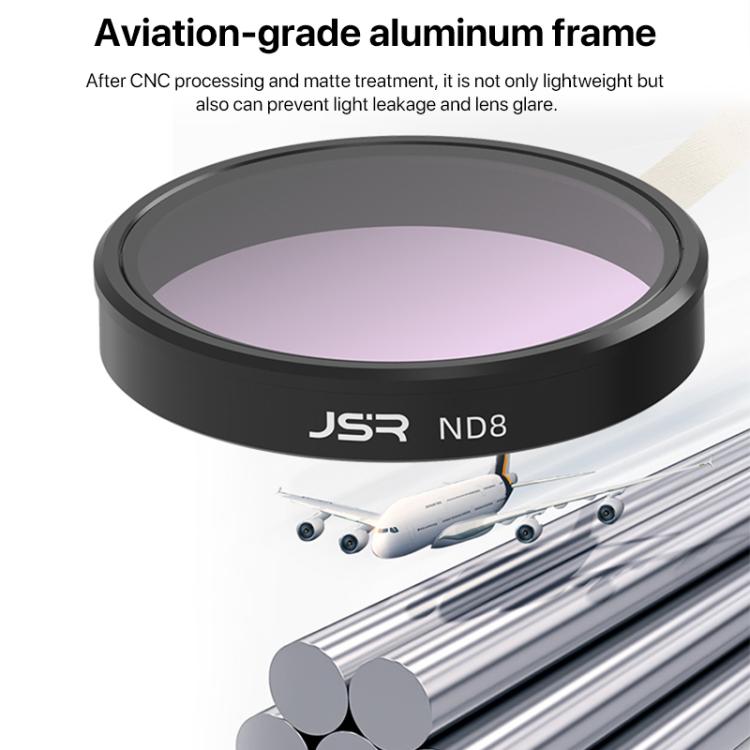 For DJI Osmo Nano JSR LH Series Lens Filter, Filter:4 in 1 ND8-64PL