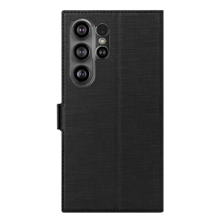 For Samsung Galaxy S25 Ultra 5G ViLi K Series Magnetic Buckle Flip Leather Phone Case