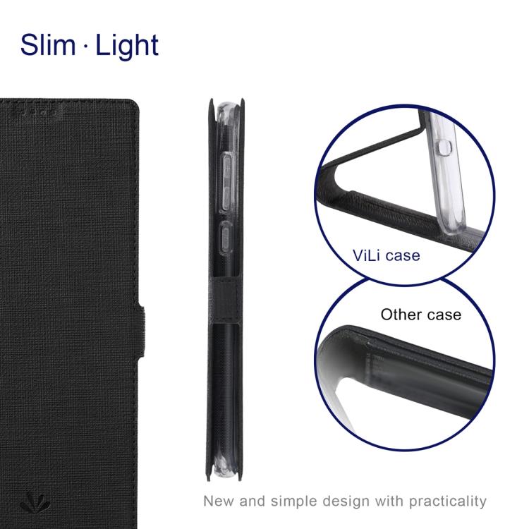 For Samsung Galaxy S25 Ultra 5G ViLi K Series Magnetic Buckle Flip Leather Phone Case