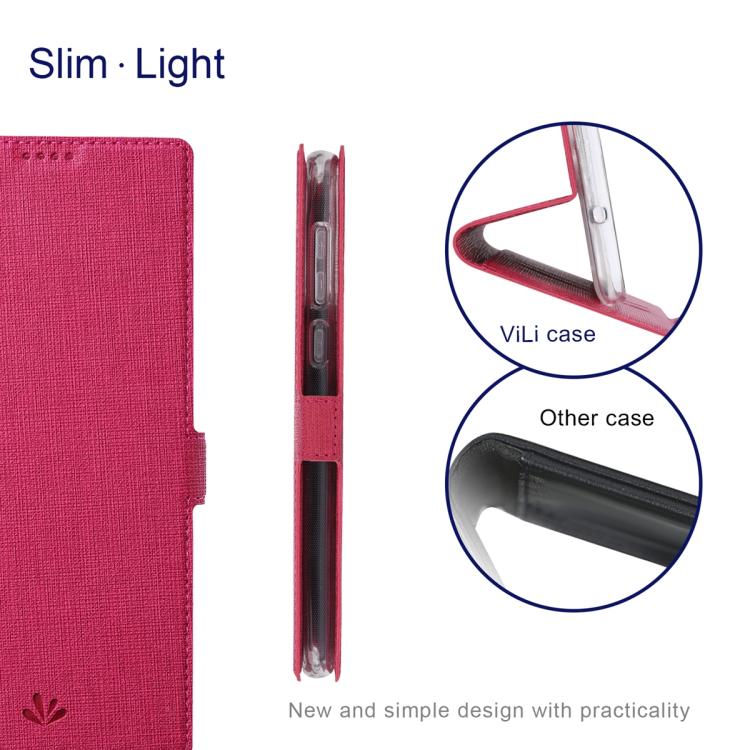 For Samsung Galaxy S25 Ultra 5G ViLi K Series Magnetic Buckle Flip Leather Phone Case