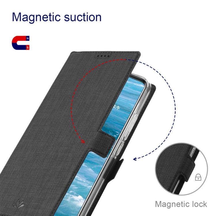 For Samsung Galaxy S25 5G ViLi K Series Magnetic Buckle Flip Leather Phone Case