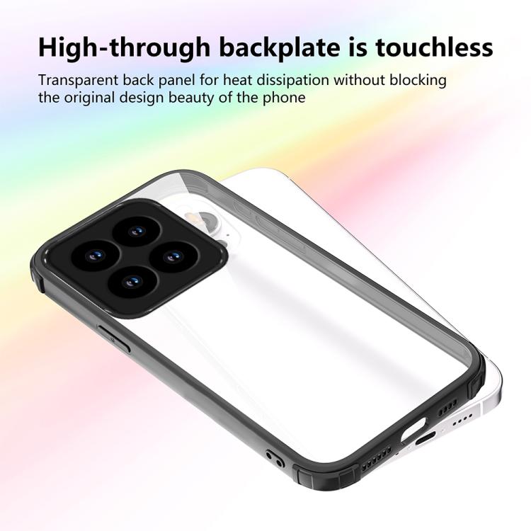 For Xiaomi 15T Pro 5G Four Corners Shield Shockproof TPU Hybrid PC Phone Case
