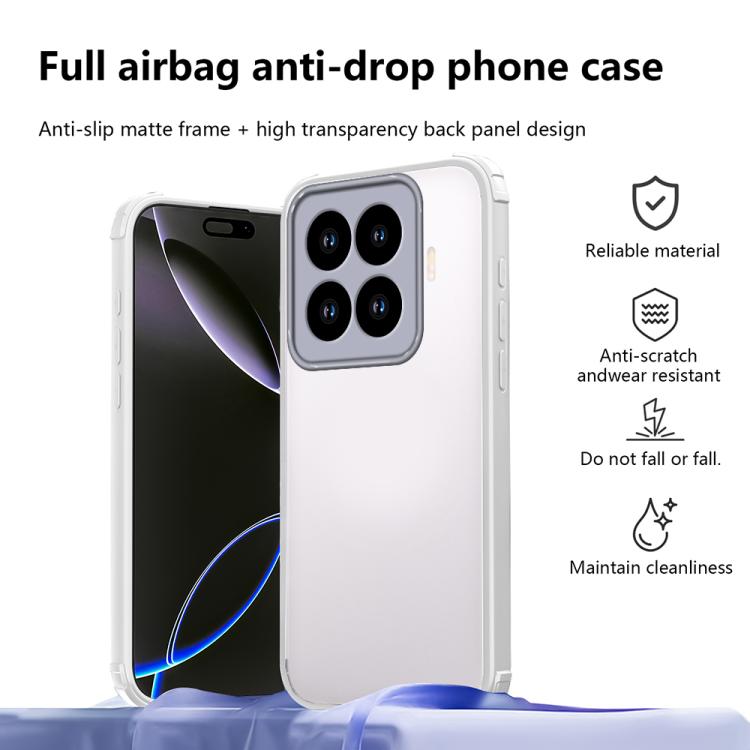 For Xiaomi 15T Pro 5G Four Corners Shield Shockproof TPU Hybrid PC Phone Case