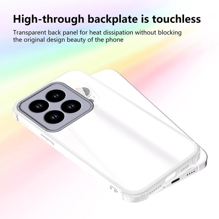 For Xiaomi 15T Pro 5G Four Corners Shield Shockproof TPU Hybrid PC Phone Case