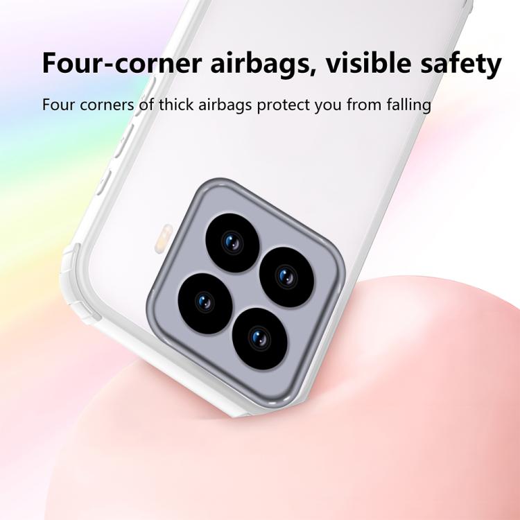 For Xiaomi 15T Pro 5G Four Corners Shield Shockproof TPU Hybrid PC Phone Case