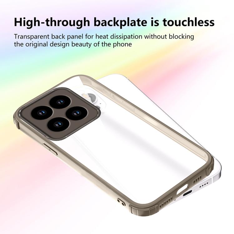For Xiaomi 15T Pro 5G Four Corners Shield Shockproof TPU Hybrid PC Phone Case