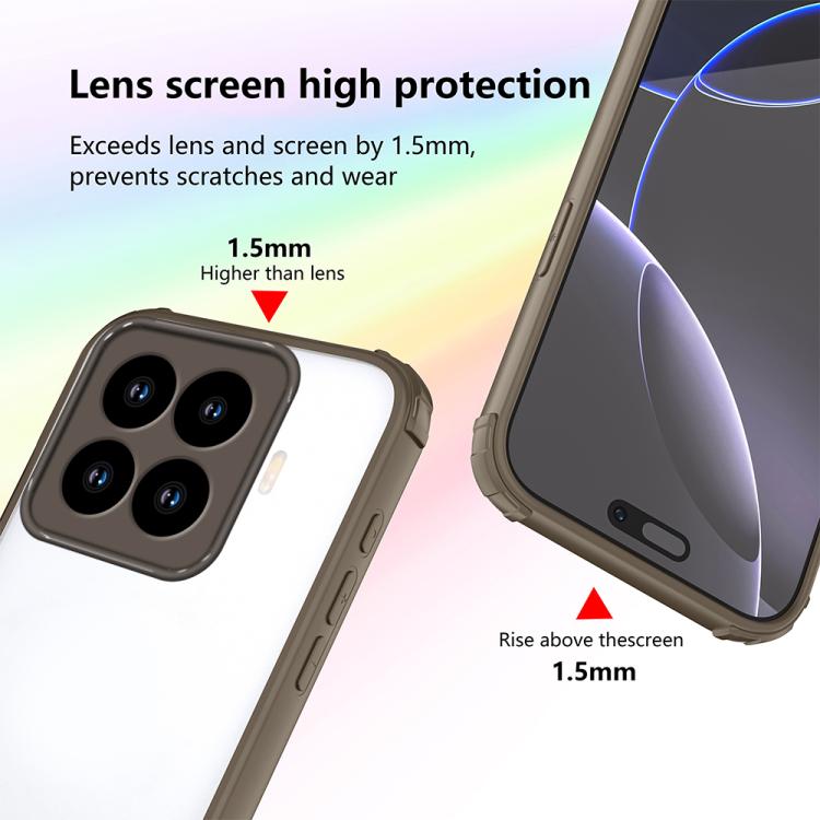 For Xiaomi 15T Pro 5G Four Corners Shield Shockproof TPU Hybrid PC Phone Case