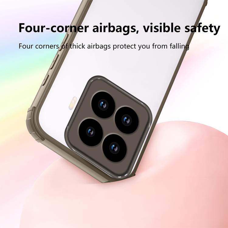 For Xiaomi 15T Pro 5G Four Corners Shield Shockproof TPU Hybrid PC Phone Case