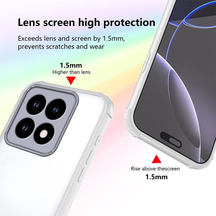 For Xiaomi 15T 5G Four Corners Shield Shockproof TPU Hybrid PC Phone Case