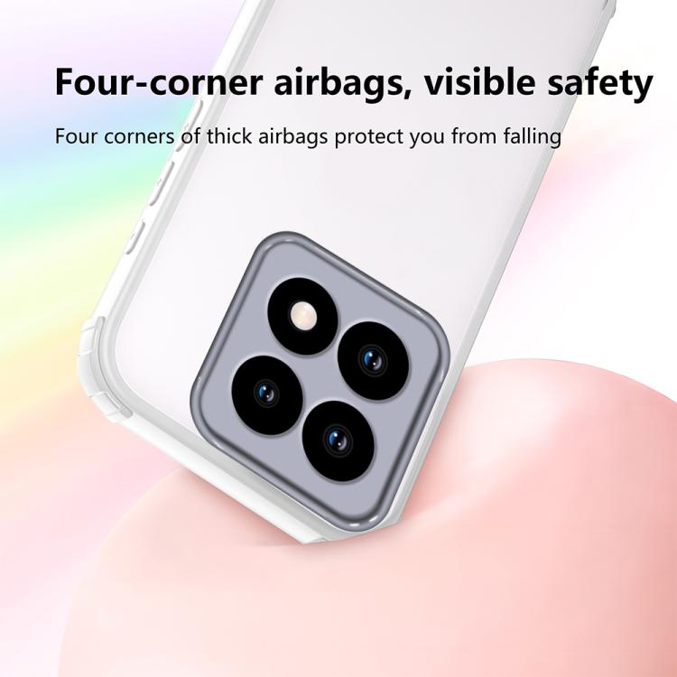 For Xiaomi 15T 5G Four Corners Shield Shockproof TPU Hybrid PC Phone Case