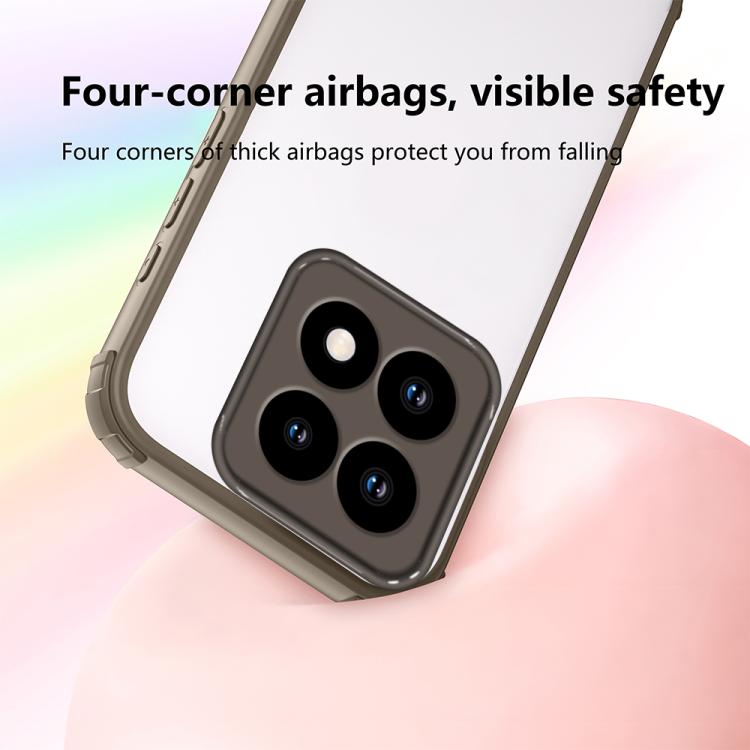 For Xiaomi 15T 5G Four Corners Shield Shockproof TPU Hybrid PC Phone Case