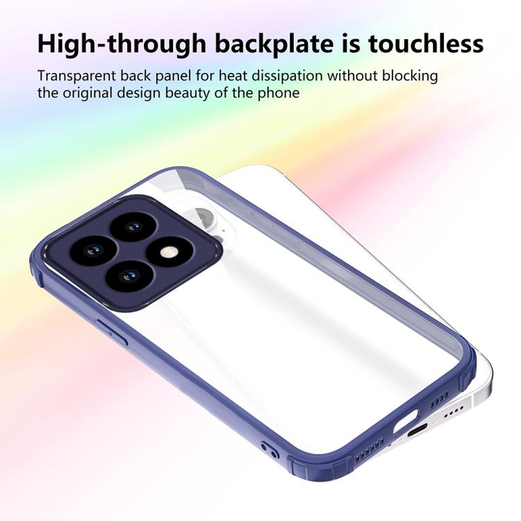 For Xiaomi 15T 5G Four Corners Shield Shockproof TPU Hybrid PC Phone Case