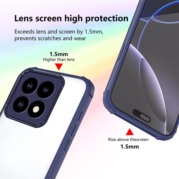 For Xiaomi 15T 5G Four Corners Shield Shockproof TPU Hybrid PC Phone Case
