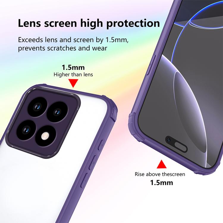 For Xiaomi 15T 5G Four Corners Shield Shockproof TPU Hybrid PC Phone Case