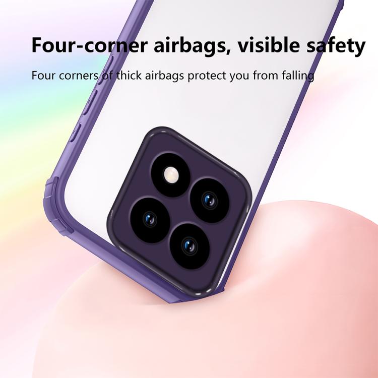 For Xiaomi 15T 5G Four Corners Shield Shockproof TPU Hybrid PC Phone Case