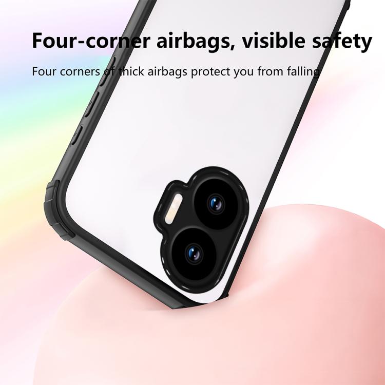 For Xiaomi Poco F7 / Redmi Turbo 4 Pro Four Corners Shield Shockproof TPU Hybrid PC Phone Case