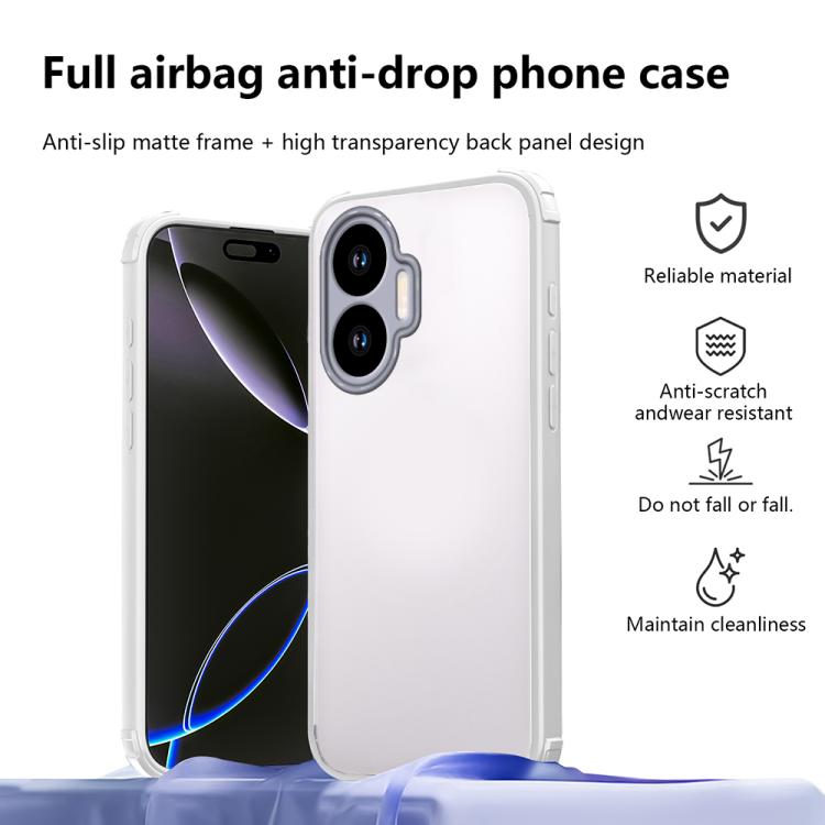 For Xiaomi Poco F7 / Redmi Turbo 4 Pro Four Corners Shield Shockproof TPU Hybrid PC Phone Case