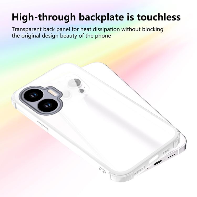 For Xiaomi Poco F7 / Redmi Turbo 4 Pro Four Corners Shield Shockproof TPU Hybrid PC Phone Case