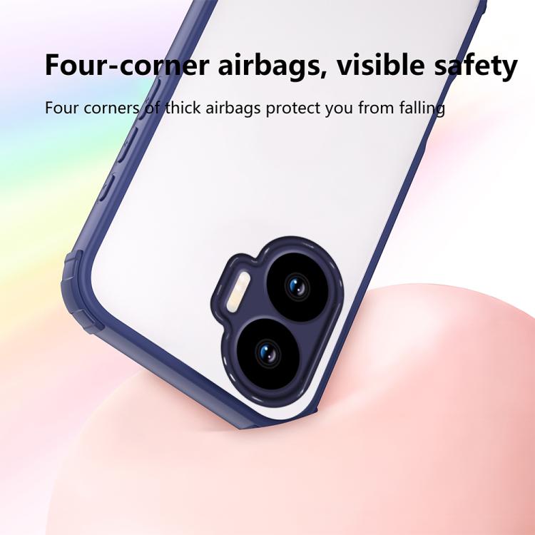 For Xiaomi Poco F7 / Redmi Turbo 4 Pro Four Corners Shield Shockproof TPU Hybrid PC Phone Case