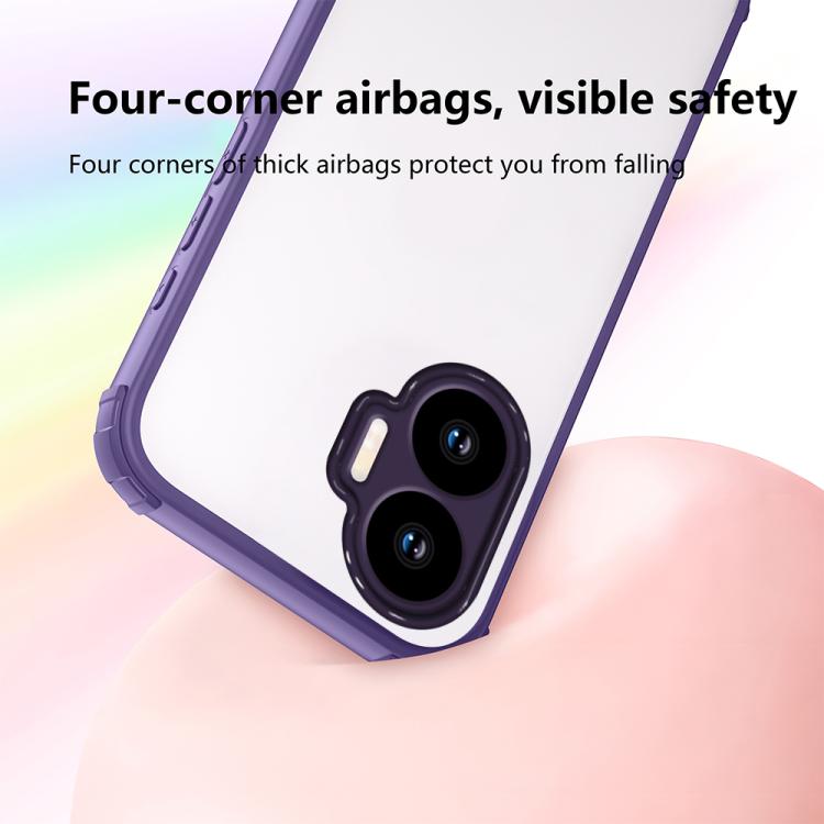 For Xiaomi Poco F7 / Redmi Turbo 4 Pro Four Corners Shield Shockproof TPU Hybrid PC Phone Case