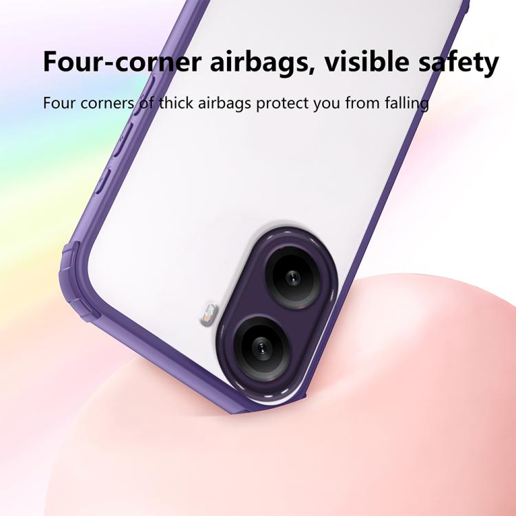 For Xiaomi Poco X7 Pro Four Corners Shield Shockproof TPU Hybrid PC Phone Case