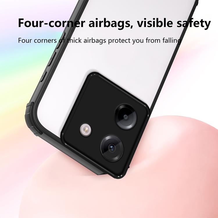 For Xiaomi Poco M7 Pro 5G Four Corners Shield Shockproof TPU Hybrid PC Phone Case