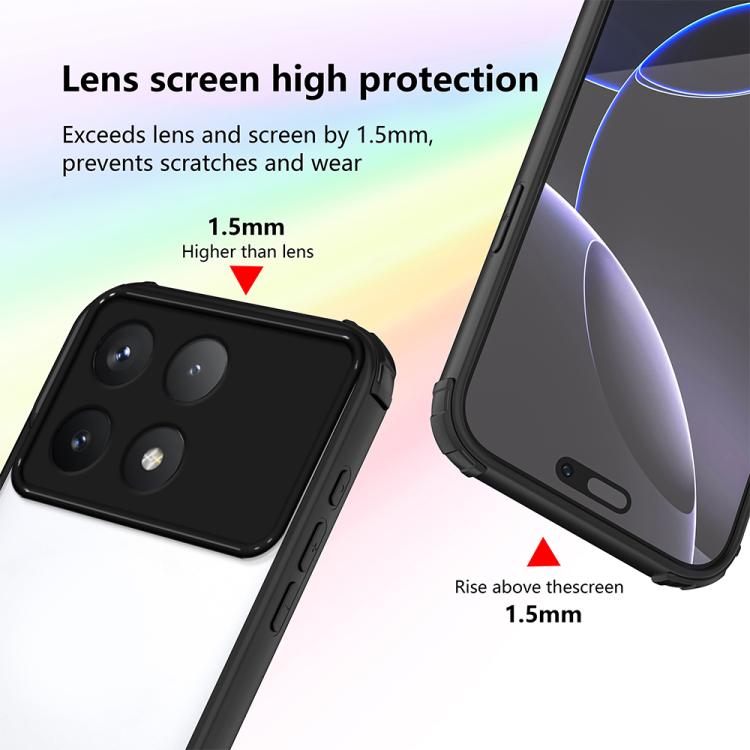 For Xiaomi 14T Pro Four Corners Shield Shockproof TPU Hybrid PC Phone Case