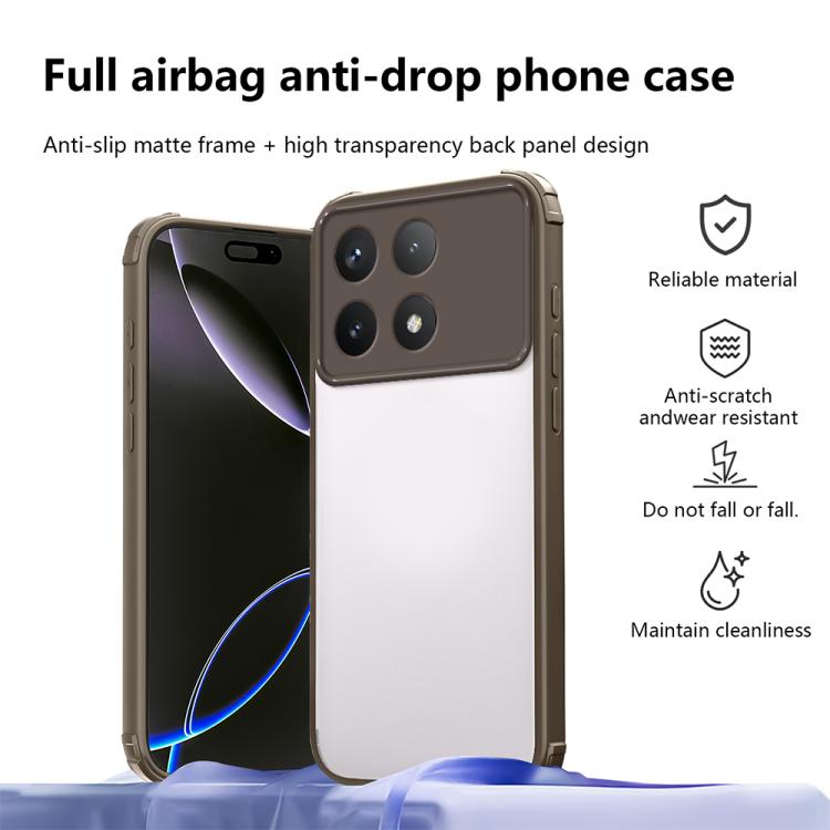 For Xiaomi 14T Pro Four Corners Shield Shockproof TPU Hybrid PC Phone Case