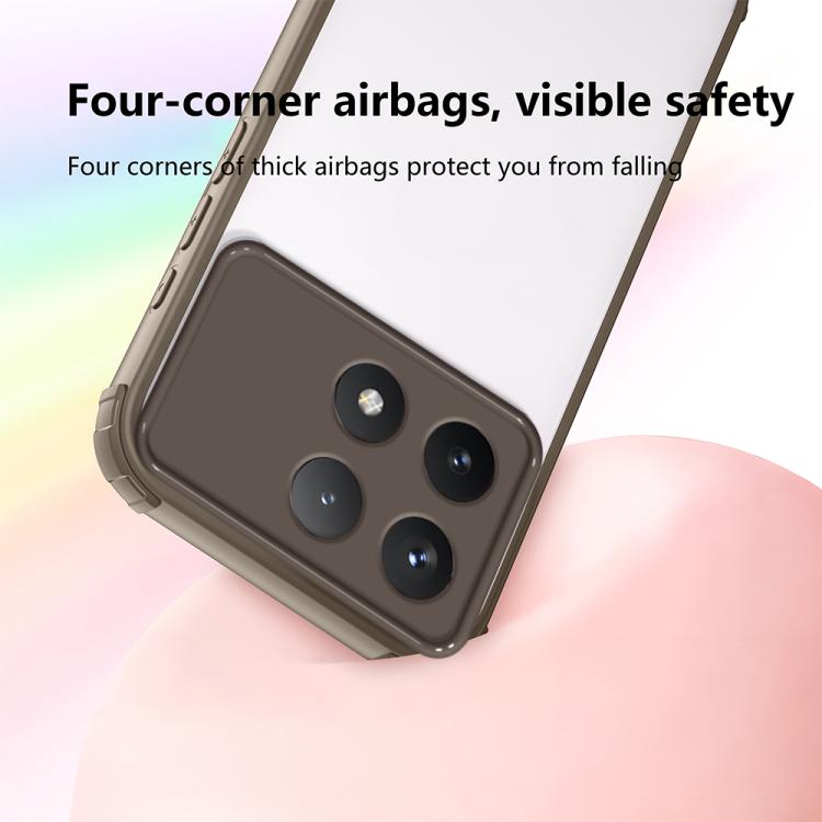 For Xiaomi 14T Pro Four Corners Shield Shockproof TPU Hybrid PC Phone Case