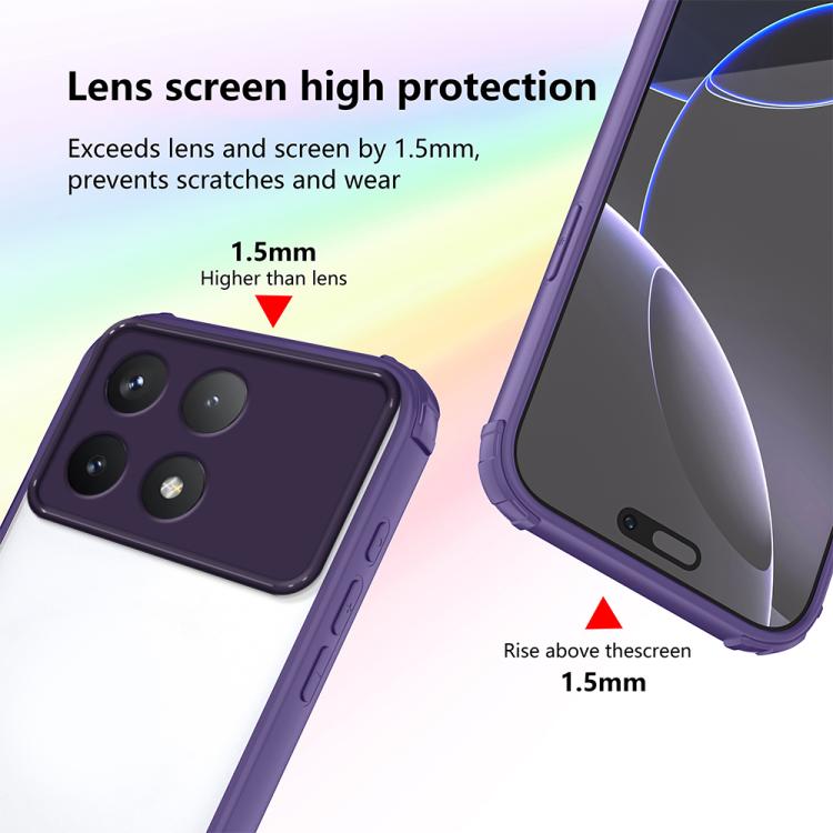 For Xiaomi 14T Pro Four Corners Shield Shockproof TPU Hybrid PC Phone Case