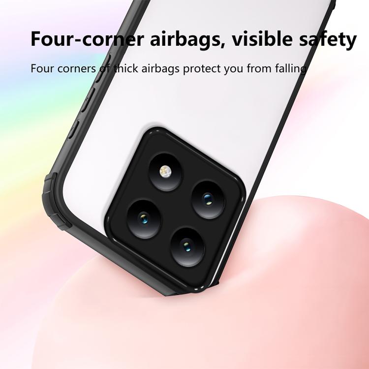 Xiaomi 14T Four Corners Shield Shockproof TPU Hybrid PC Phone Case