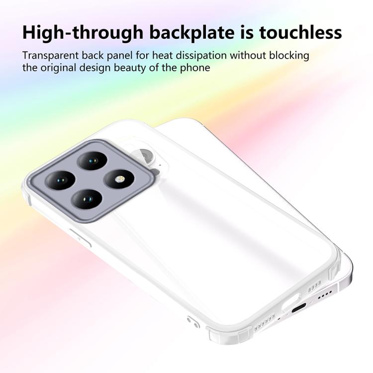 Xiaomi 14T Four Corners Shield Shockproof TPU Hybrid PC Phone Case