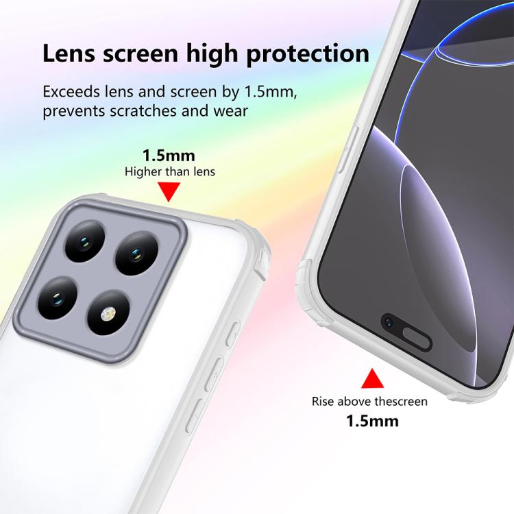 Xiaomi 14T Four Corners Shield Shockproof TPU Hybrid PC Phone Case