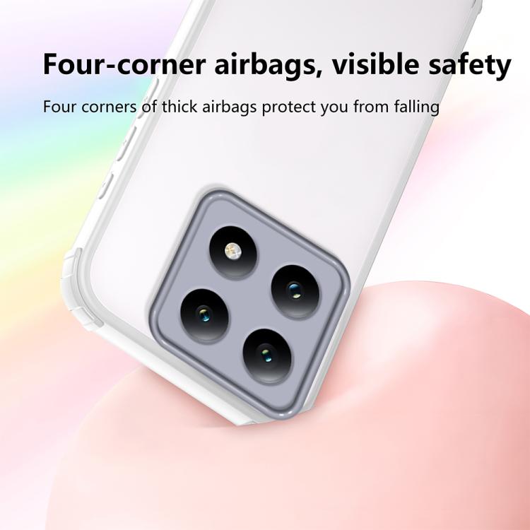Xiaomi 14T Four Corners Shield Shockproof TPU Hybrid PC Phone Case