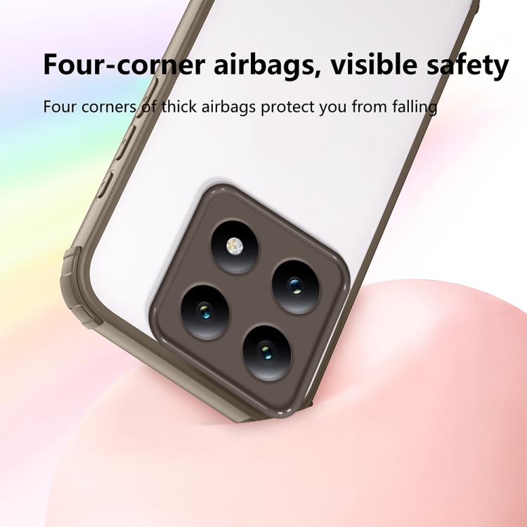Xiaomi 14T Four Corners Shield Shockproof TPU Hybrid PC Phone Case