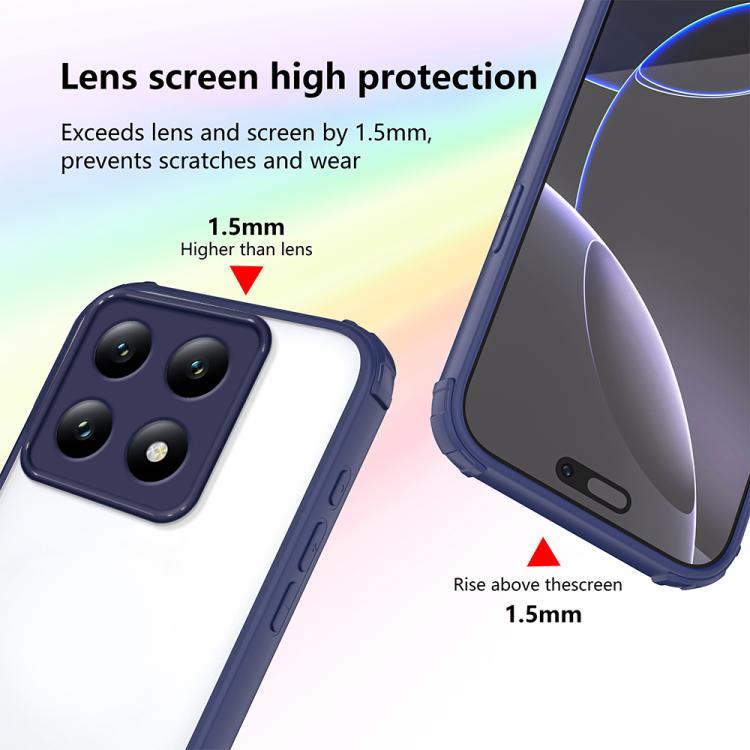 Xiaomi 14T Four Corners Shield Shockproof TPU Hybrid PC Phone Case