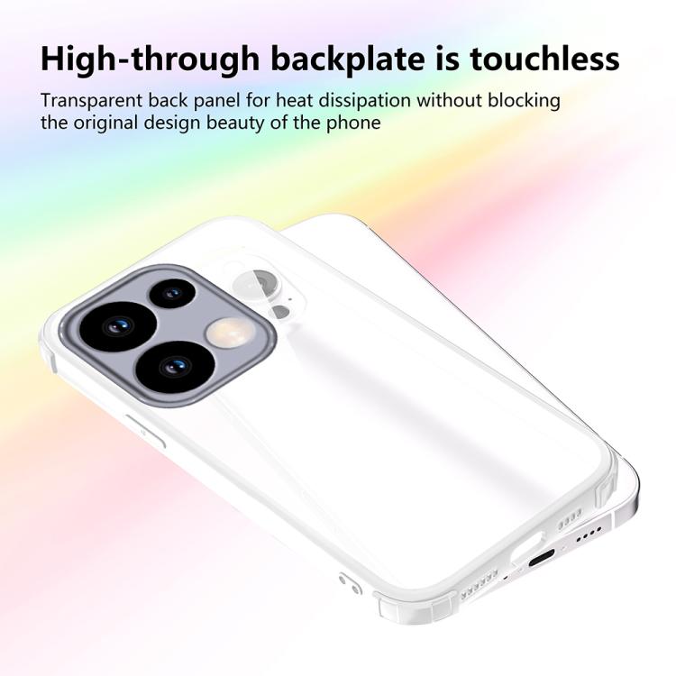 For Xiaomi Poco M6 Pro 4G Four Corners Shield Shockproof TPU Hybrid PC Phone Case