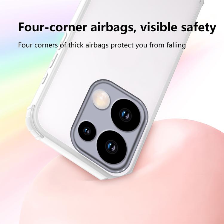 For Xiaomi Poco M6 Pro 4G Four Corners Shield Shockproof TPU Hybrid PC Phone Case