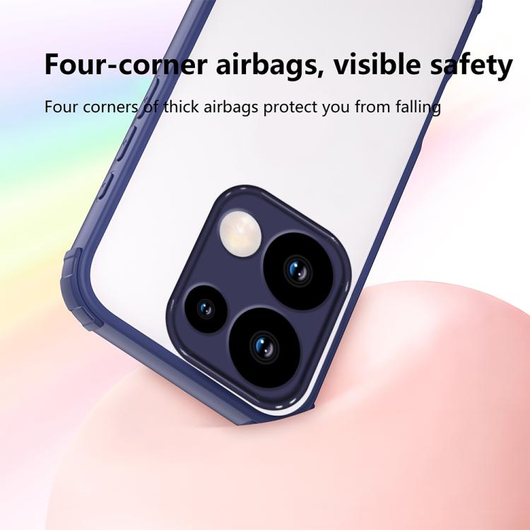 For Xiaomi Poco M6 Pro 4G Four Corners Shield Shockproof TPU Hybrid PC Phone Case