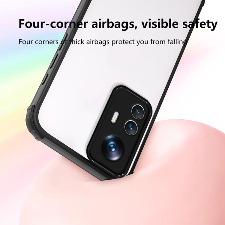 For Xiaomi 12T / 12T Pro Four Corners Shield Shockproof TPU Hybrid PC Phone Case