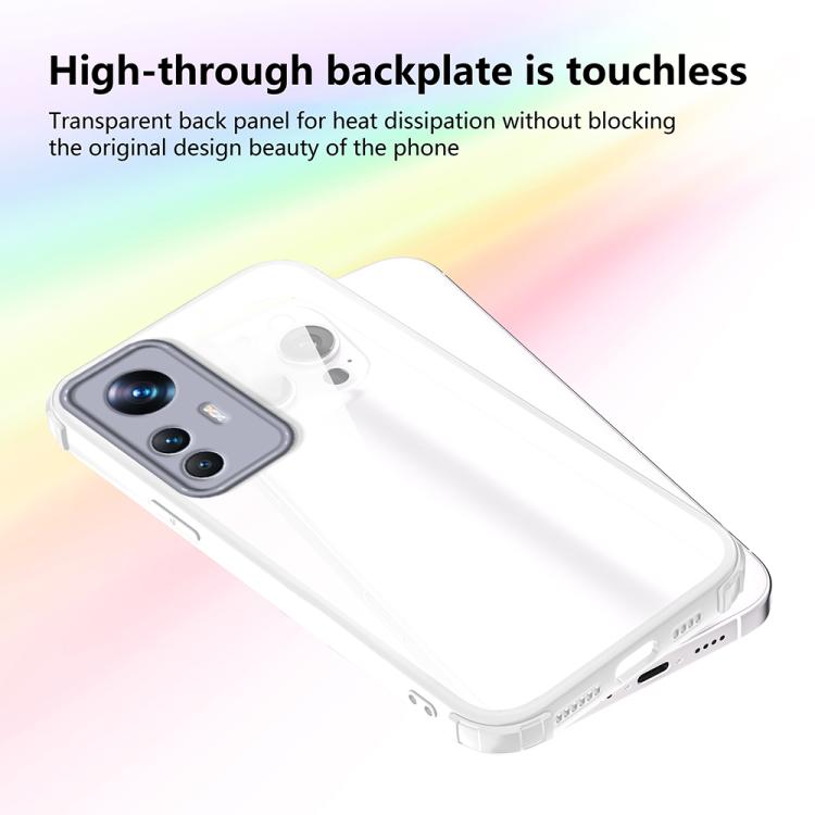 For Xiaomi 12T / 12T Pro Four Corners Shield Shockproof TPU Hybrid PC Phone Case
